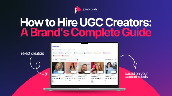 Hire UGC Creators