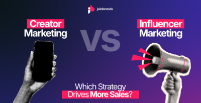 creator marketing vs influencer marketing which drives more sales 2026