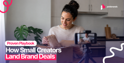 brand deals for small creators proven playbook