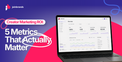 creator marketing ROI