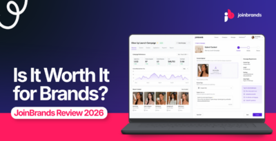 JoinBrands review 2026 is it worth it for brands creator marketing platform