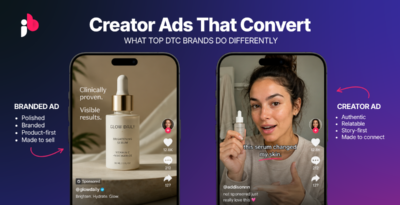 creator ads that convert what top DTC brands do differently